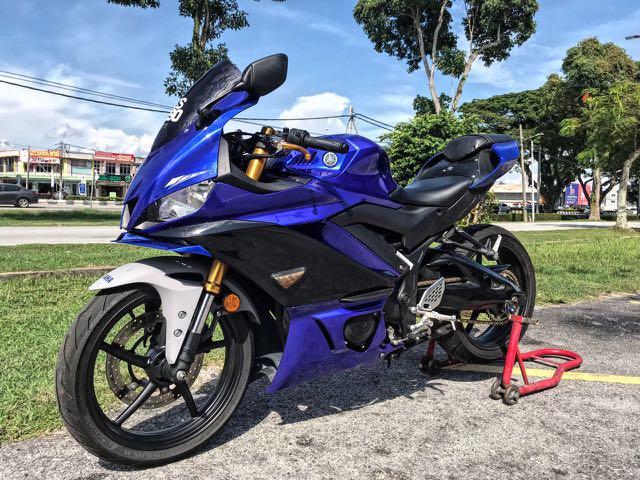 2020 Yamaha YZF R25 Full System Akrapovic & RCB SP Rim (Muka 300 ...
