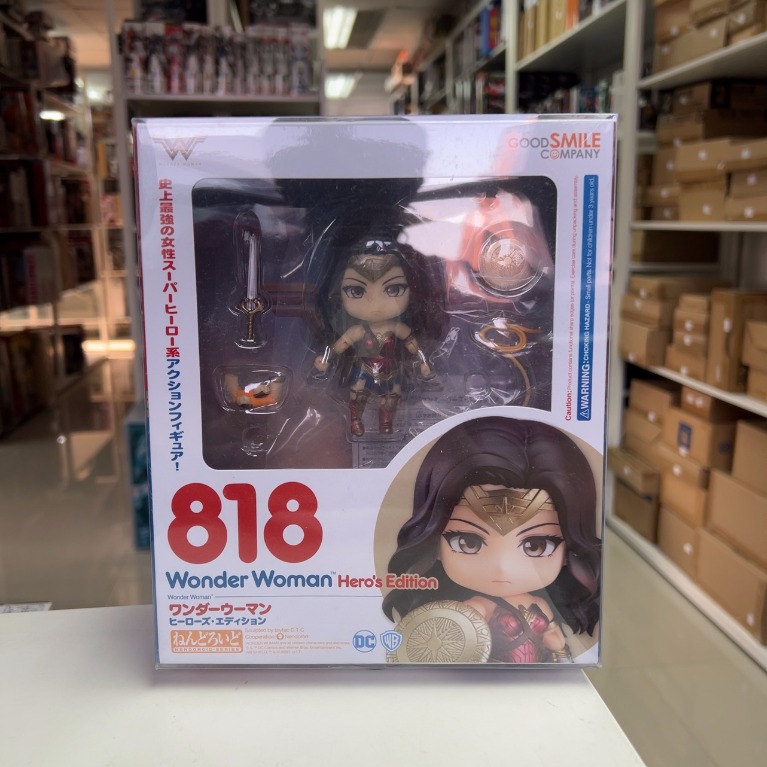 未開封 ねんどろいど 818 ワンダーウーマン ヒーローズ・エディション ねんどろいど ワンダーウーマン ヒーローズ・エディション