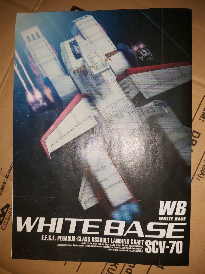 組立說明書1本高達1/400 1:400 Gundam Collection WB E.F.S.F