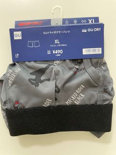 日本 GU 幪面超人 Black 內褲 Banbai Kamen Rider64239927287682110