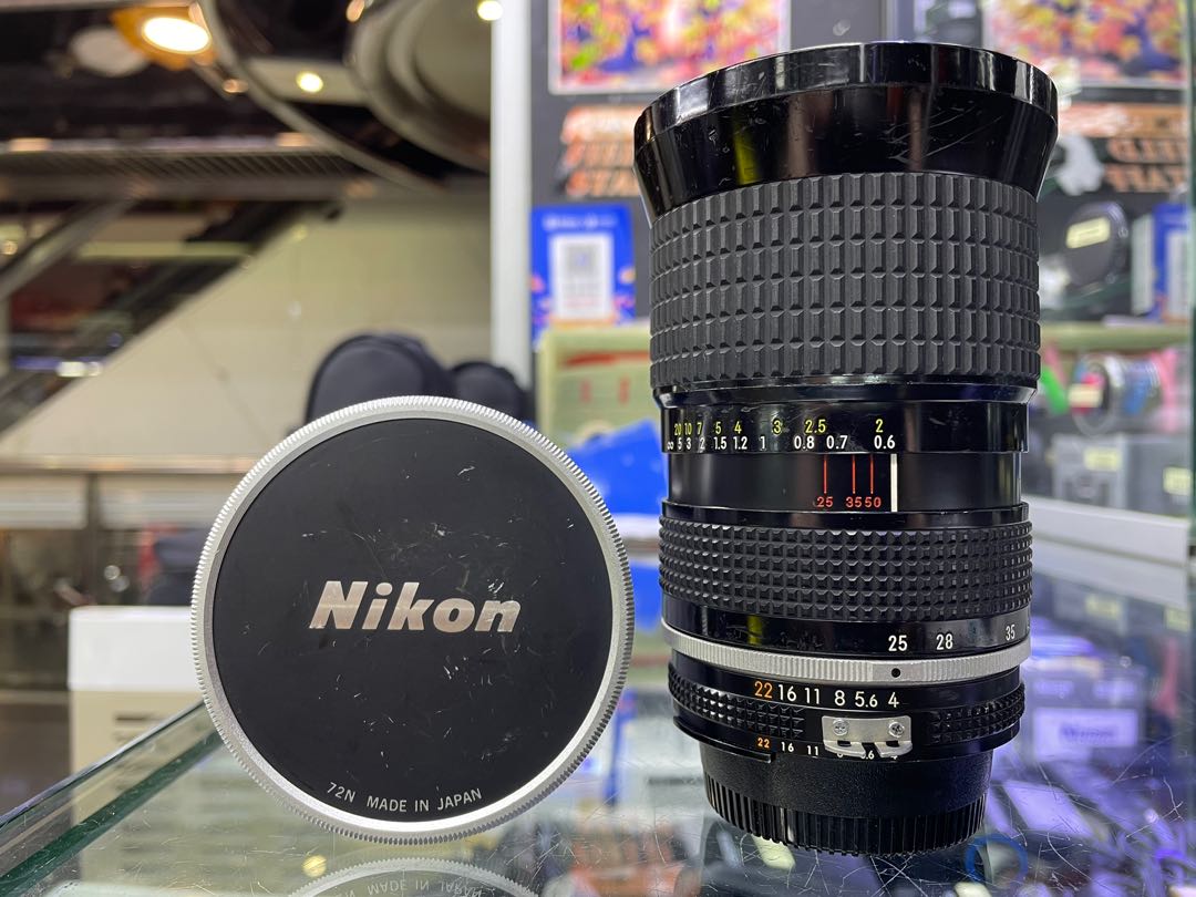 銘鏡Nikon AI-S Zoom-NIKKOR 25-50mm F4, 攝影器材, 鏡頭及裝備