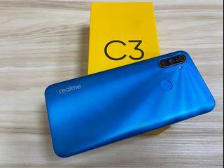 **二手中古機** realme C3 藍 64G 中古機 二手機#492