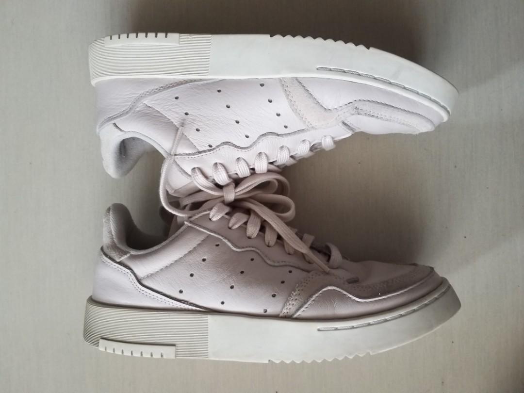 Adidas Women Leather Shoes UK 5, Women's Fashion, Footwear, Sneakers on Carousell