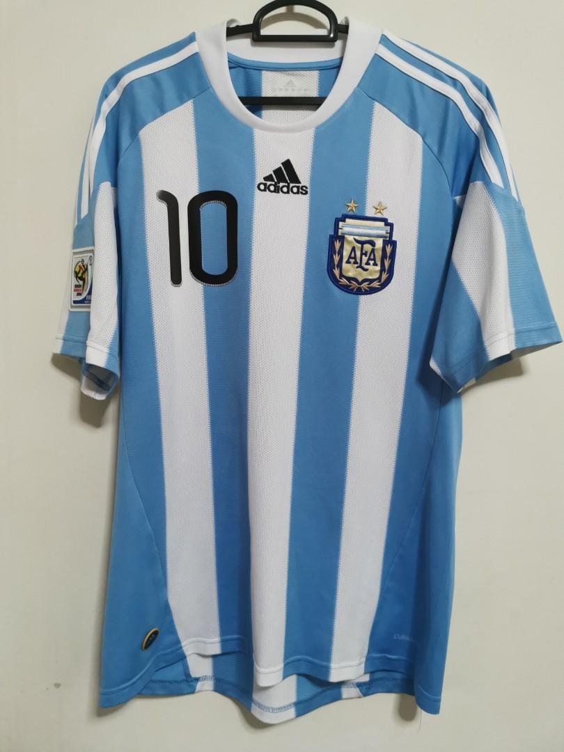 Argentina Home Shirt 2023 Kids With Messi 10 Printing