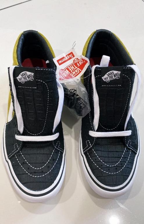 Supreme x vans on sale authentic