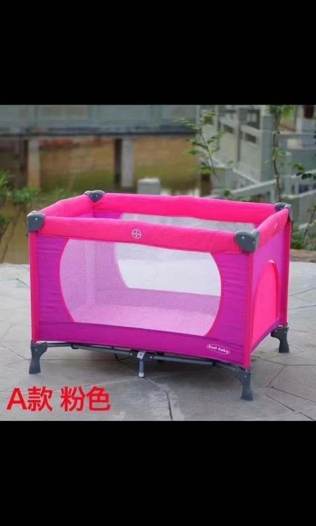 Baby crib playpen (Category: Cots & Cribs) located in Manila. Submitted by minidivisoria (Listing ID 1153778287, Image 2). Description: Baby crib playpen Foldable tyle With pouch Rs.2200.