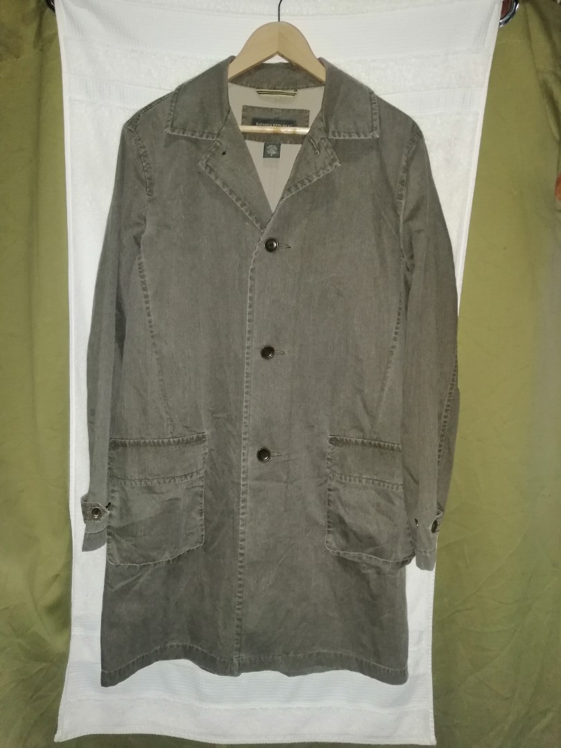 Banana Republic Trench coat for men, Men's Fashion, Coats, Jackets and