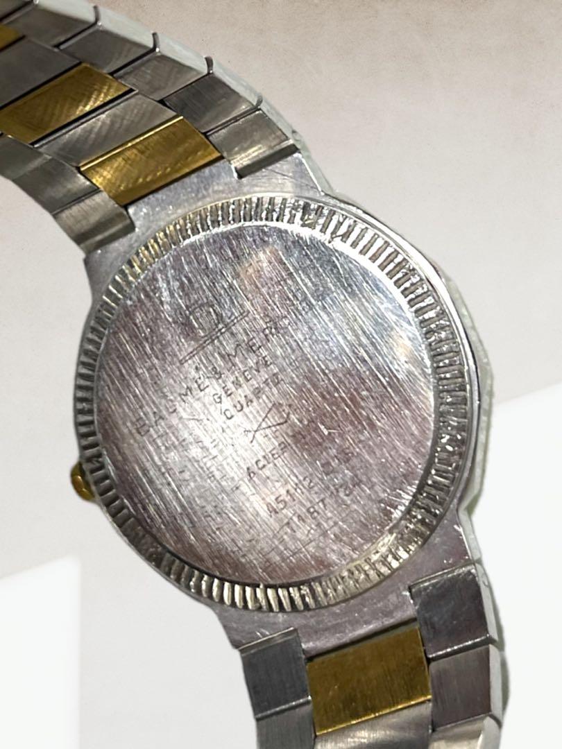 Baume & Mercier 2 tone 18k gold (Category: Luxury Watches) located in Cagayan de Oro. Submitted by moiobsession (Listing ID 1153805144, Image 3). Description: Baume & Mercier - *Riviera* 18K Gold/Steel Case & Bracelet -30mm - ₱30,000 php.