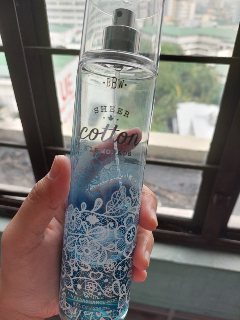 BBW SHEER COTTON LEMONADE Beauty Personal Care Fragrance