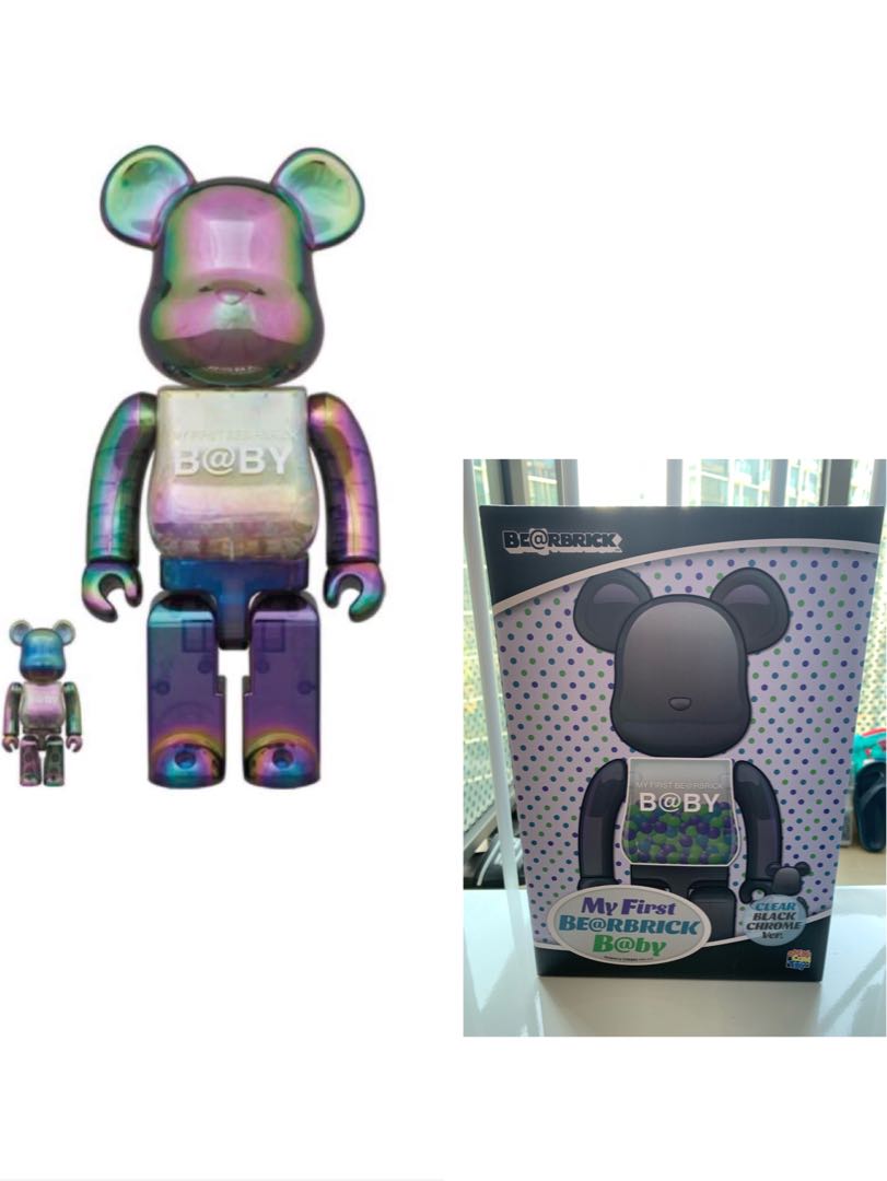 おもちゃ/ぬいぐるみMY FIRST BE@RBRICK B@BY CHROME 1000％