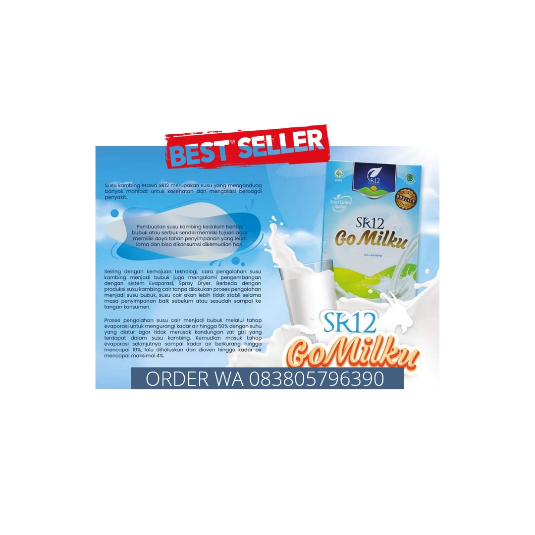 BEST SELLER!!! Jual Susu Kambing Etawa SR12 Murni Bubuk Di Wonogiri, Wa  083805796390