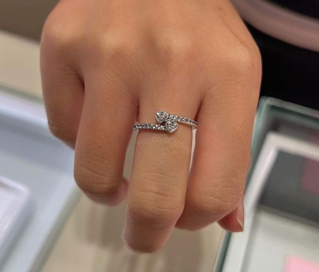 Forever hearts store pandora ring