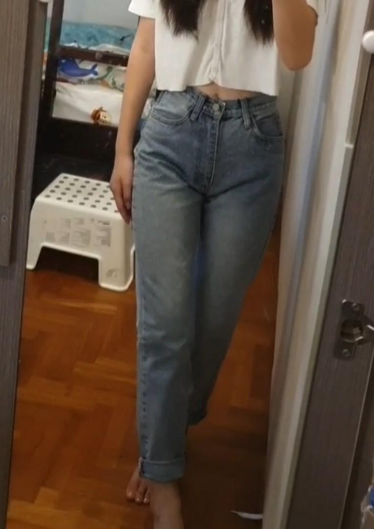 BN Brandy melville jane light washed jeans Women s Fashion Bottoms Jeans Leggings on Carousell
