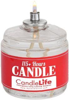 CandleLife Emergency Survival Candle 115 Hours Long Lasting Burning Time
