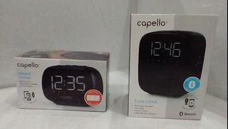 Capello Alarm Clock Radios Sleep and Charge CR22 CR60 110V-220V NewUSA