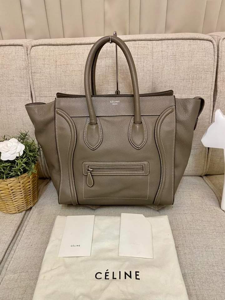 Celine Mini Luggage Taupe - New!