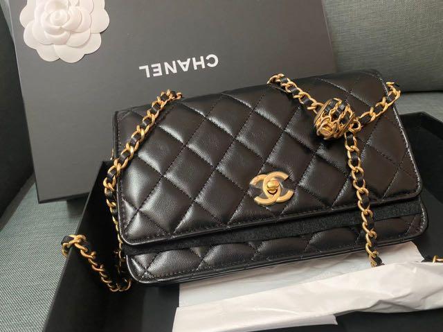 Chanel 22s Pearl Crush WOC, Luxury, Bags & Wallets on Carousell