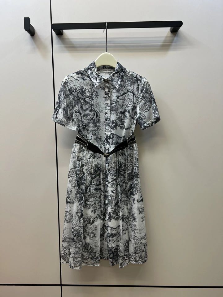 Dior shirt dress hot sale