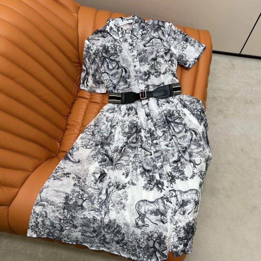 Christian Dior Mid Length Shirt Dress, Luxury, Apparel on Carousell