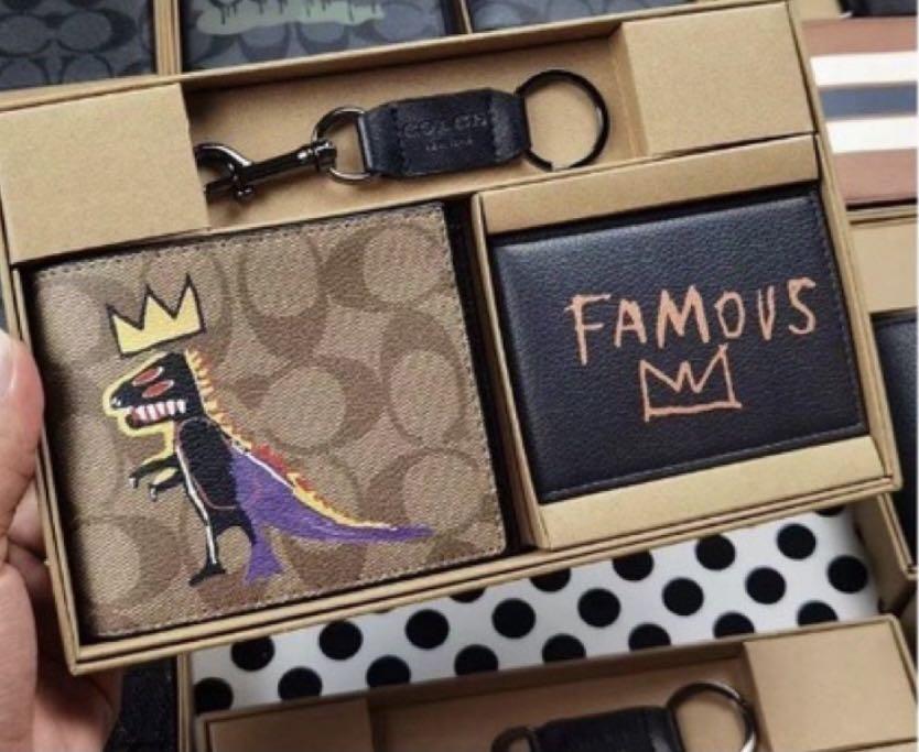 Coach t top rex wallet