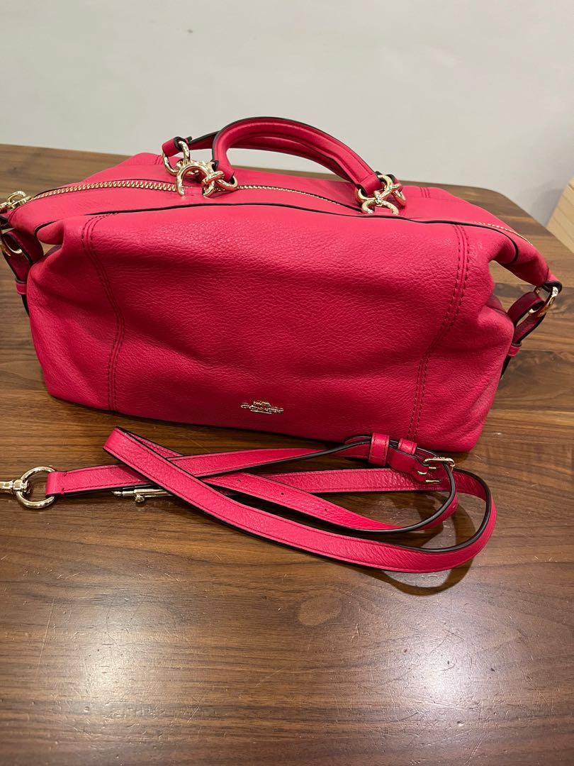 Fuchsia coach hotsell purse