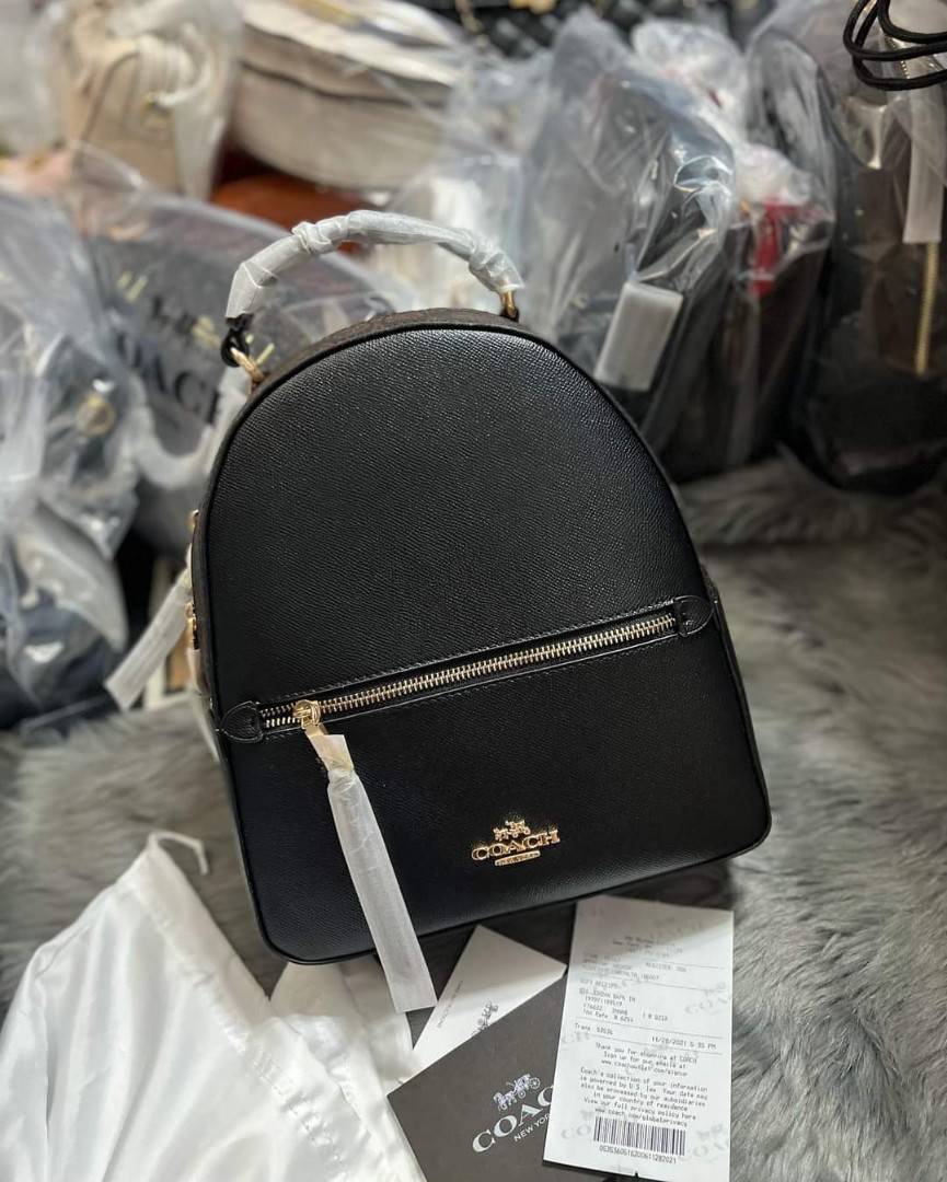 Coach black jordyn backpack outlet
