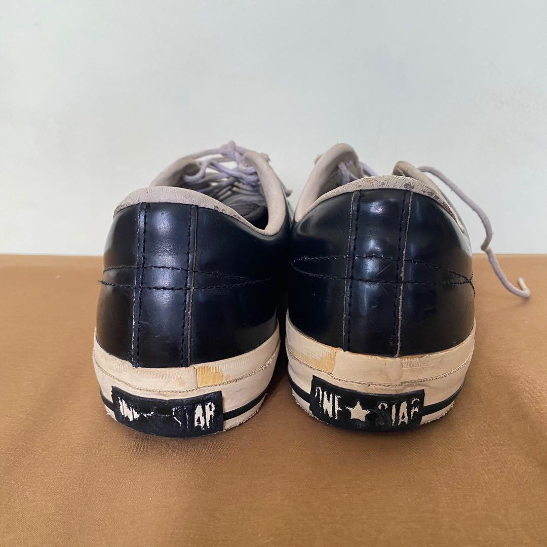 One star patent platform sneaker deals