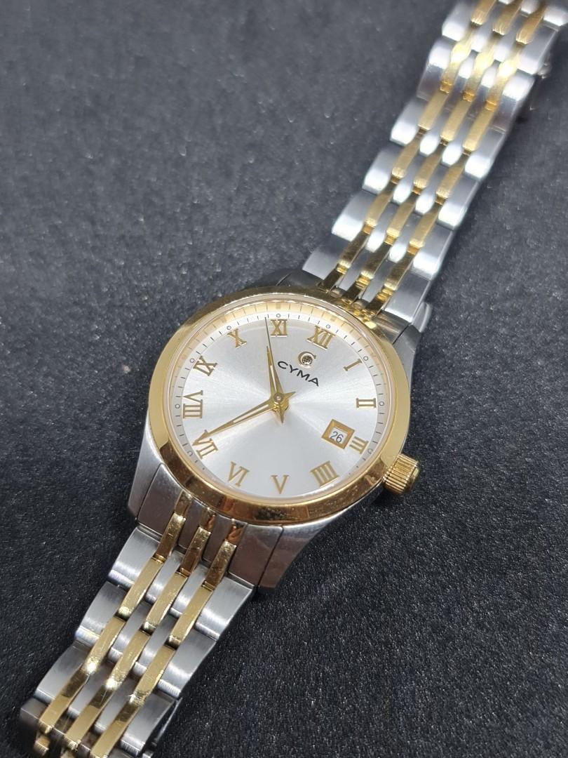CYMA lady watch 18k Gold plated Men s Fashion Watches