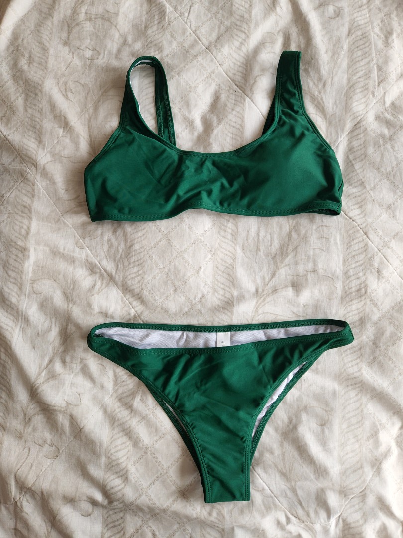Brand New Dark Green Bikini, Women's Fashion, Swimwear, Bikinis