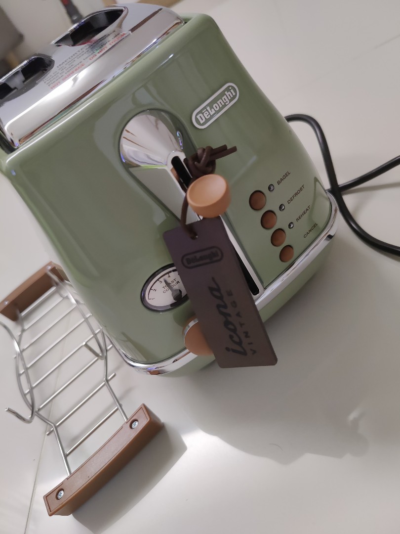 Delonghi Icona Vintage 2Slice Toaster, TV & Home Appliances, Kitchen
