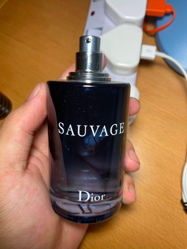Dior Sauvage EDT tester 80ml Beauty Personal Care Fragrance