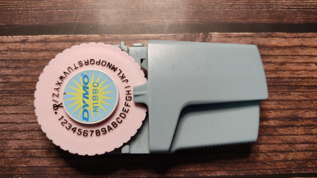 Dymo 1880 Emboss Label Maker, Hobbies & Toys, Stationery ...