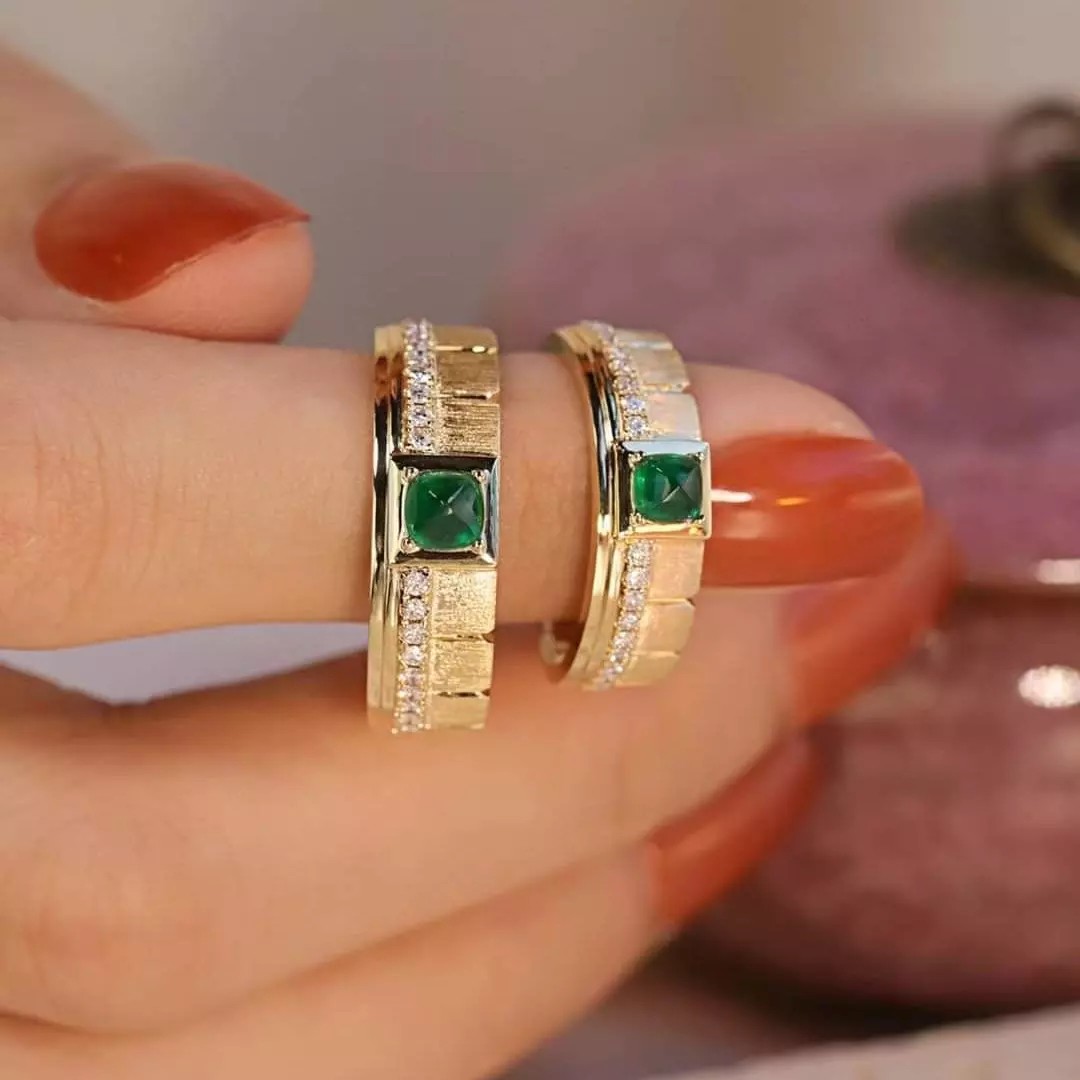 Emerald couple 2025 rings