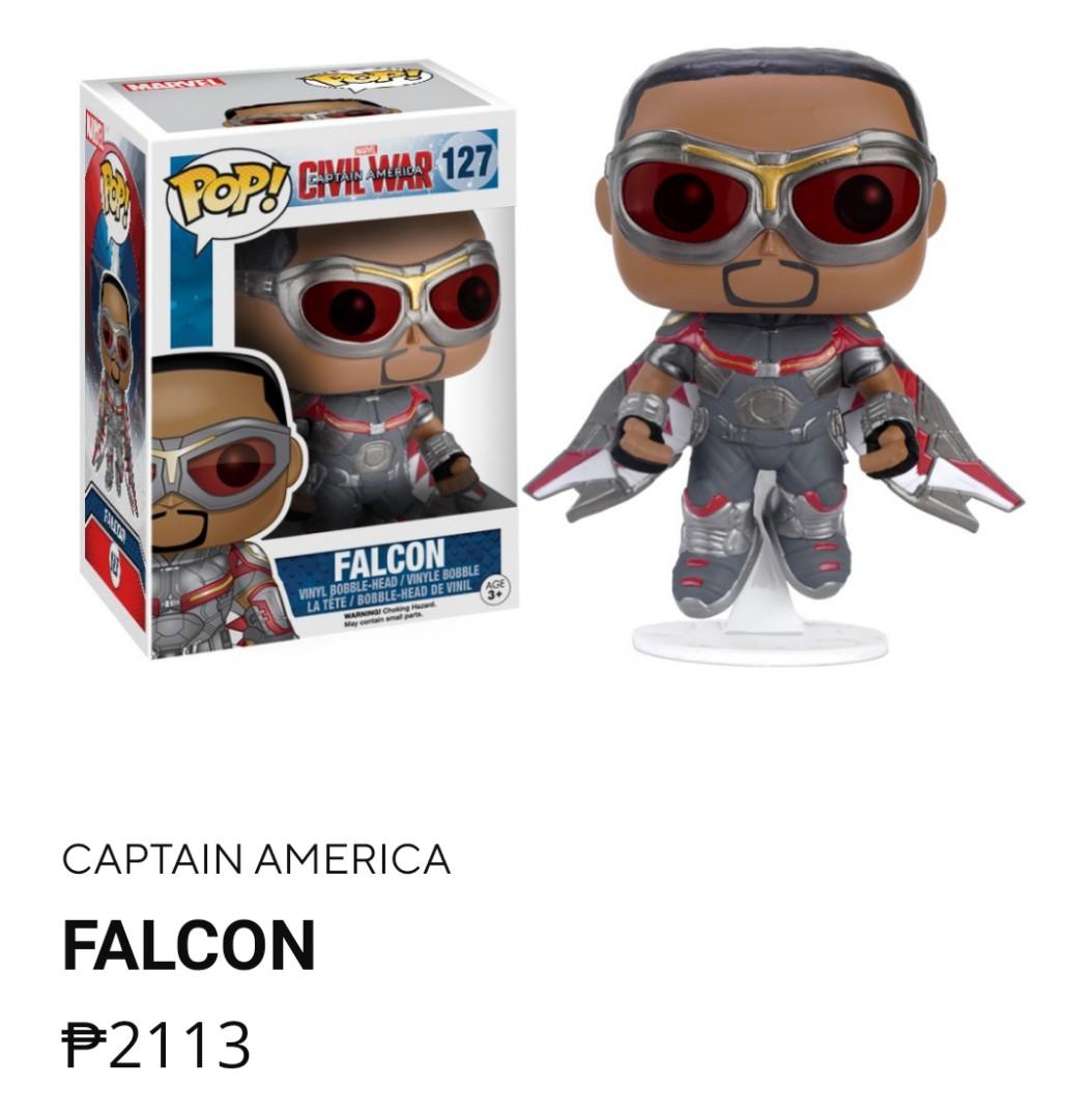 Falcon (Civil War) Funko Pop!, Hobbies 