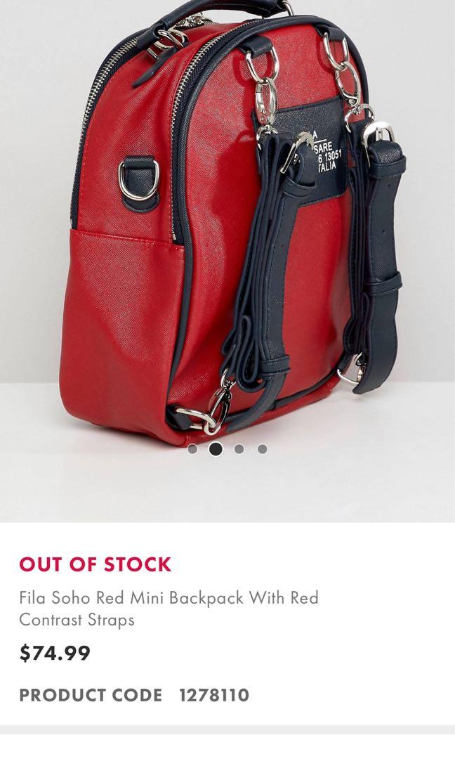 FILA bag Women s Fashion Bags Wallets Backpacks on Carousell