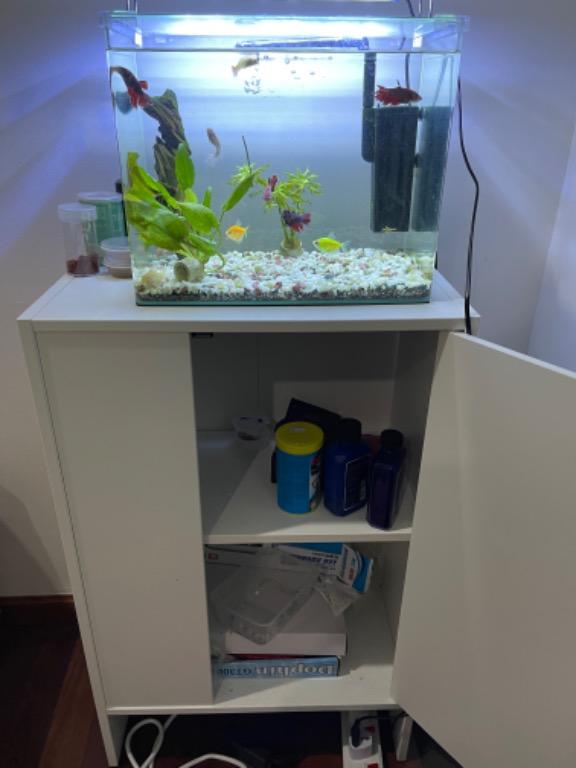 Fish tank with IKEA Furniture & Home Living, Furniture