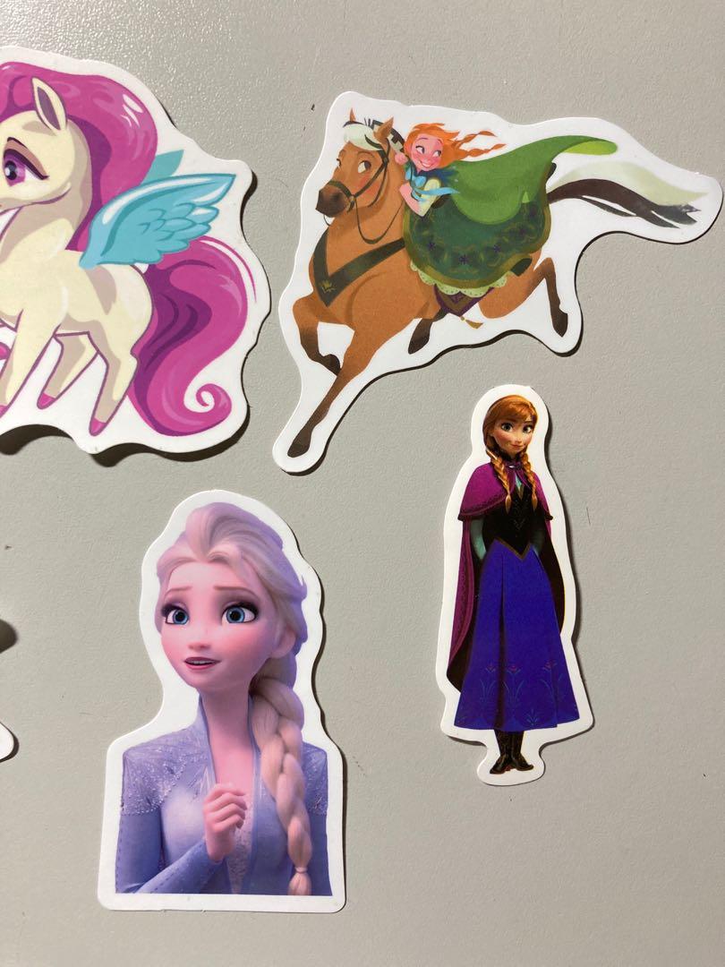 FROZEN, Unicorn Die-cut Sticker Set!, Hobbies & Toys, Stationery & Craft,  Art & Prints on Carousell