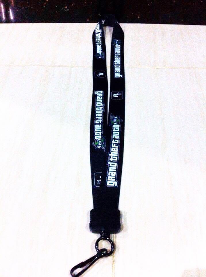 Gamestop GTA V Lanyard for sale, Video Gaming, Video Games, PlayStation on Carousell