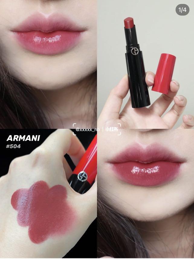 Fast deal Giorgio Armani power longwear lipstick 504 Beauty