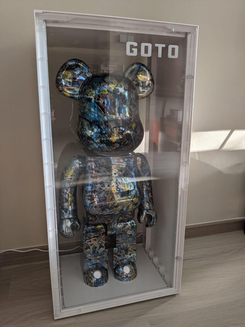 GOTO 1000% Transparent Display Box for Bearbrick 1000%, Bearbrick