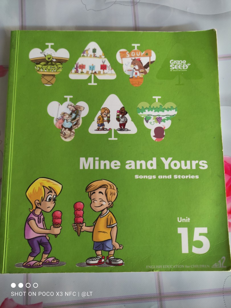 Grape Seed Unit 15 Mine and Yours, Hobbies & Toys, Books