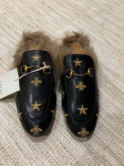 Gucci princetown bee shop and star