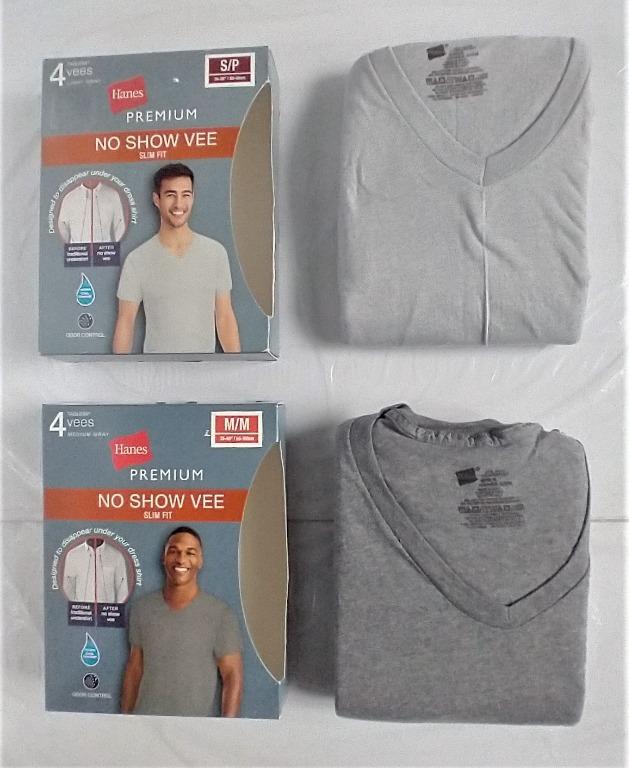 Hanes slim v neck sale
