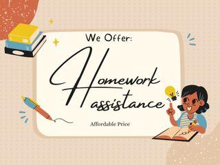 Homework Assistance