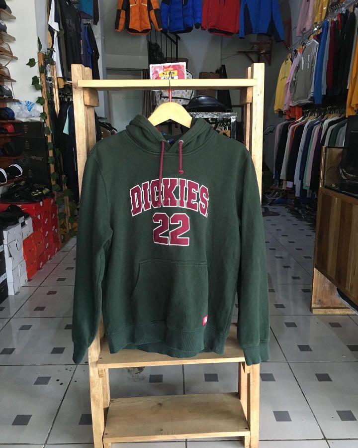 Hoodie Dickies, Fesyen Pria, Pakaian 