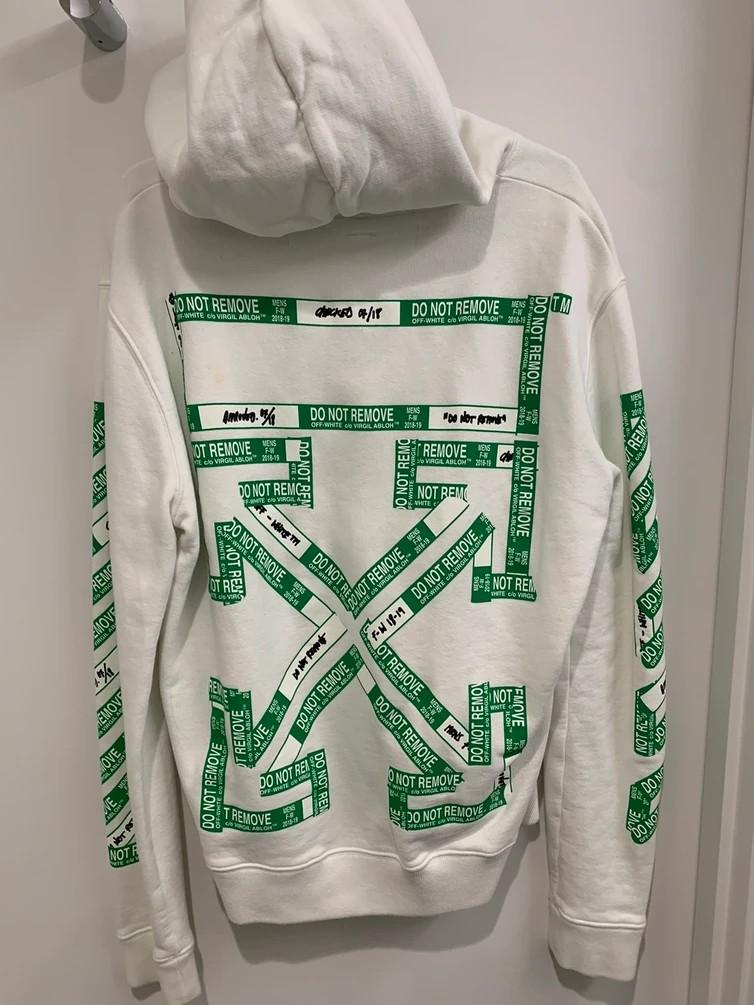 Off white do not remove hoodie new arrivals