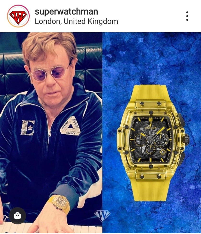Hublot big bang new arrivals yellow sapphire