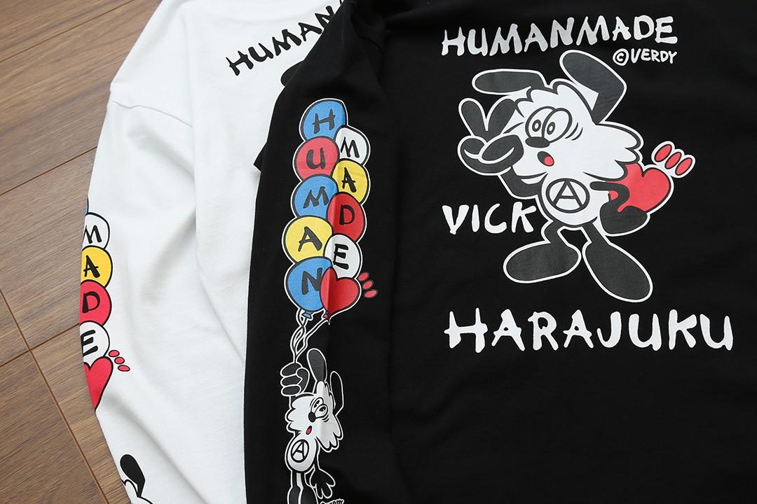 M Human Made x Verdy Vick L/S T-Shirt-