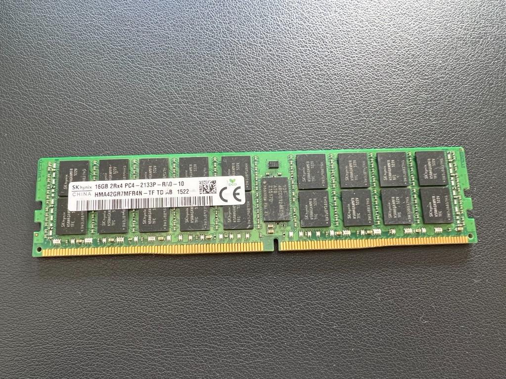 SKhynix型番SK hynix  8GB*2 PC4-2133 DDR4 RDIMM ECC