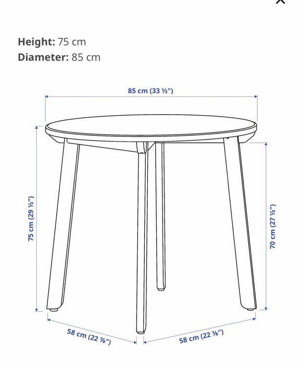 IKEA GAMLARED TABLE, Furniture & Home Living, Furniture, Tables & Sets